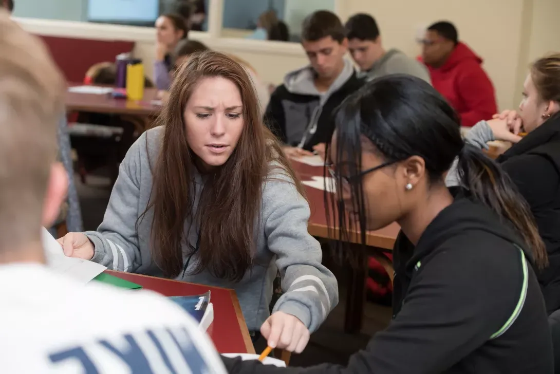 Students in Communication Studies class